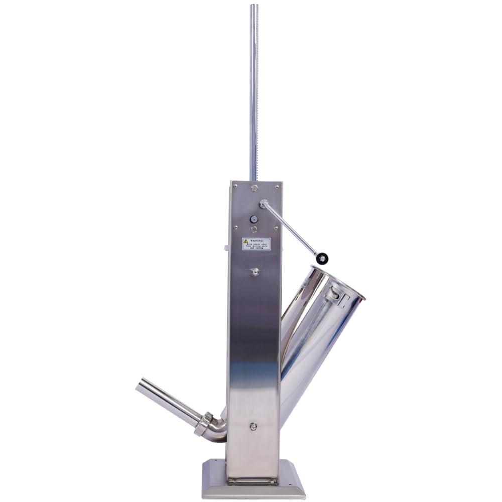 Manual Stainless Steel Sausage Stuffing Machine with 4 Filling Tubes N976437