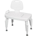 Universal Transfer Bench for Bathtubs & Showers, 350lb Weight Capacity, Adjustable Legs Y30710