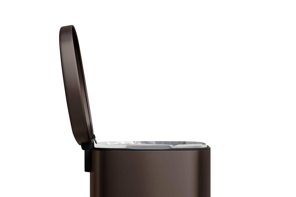 13.2 Gal & 2.6 Gal Stainless Steel Step-On Trash Can Combo Set U8526