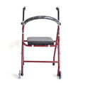 Foldable Four Wheeled Lightweight Walker with Armrest V95142