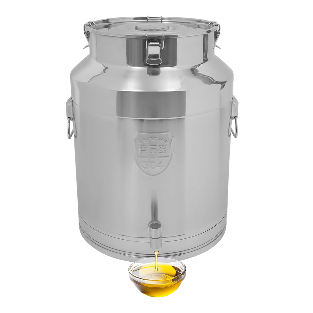 64L Stainless Steel Milk Can with Faucet H80685
