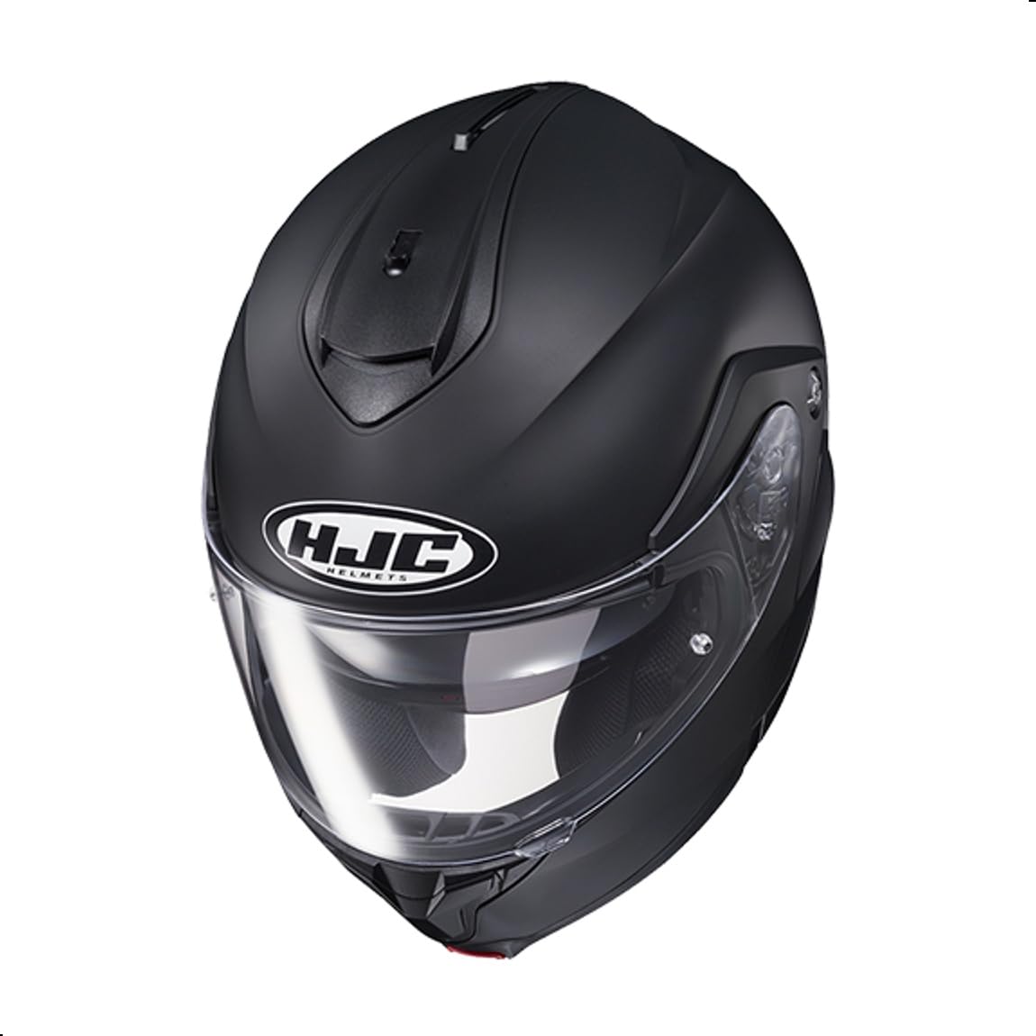 Solid Modular Motorcycle Helmet with Pinlock Shield DOT Approved Semi Flat Black X-Large V955