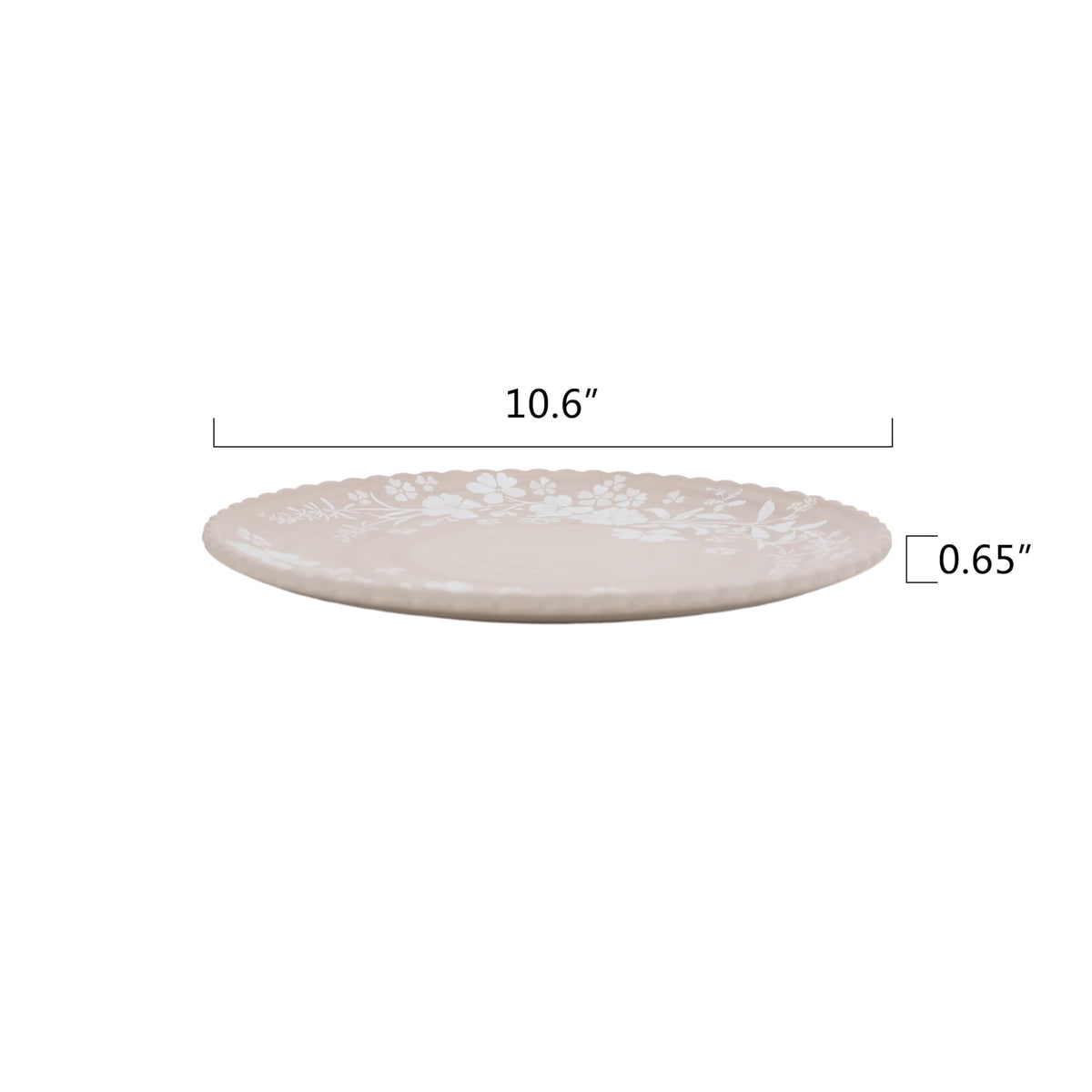 12-Piece Bamboo Melamine Dinnerware Set N972
