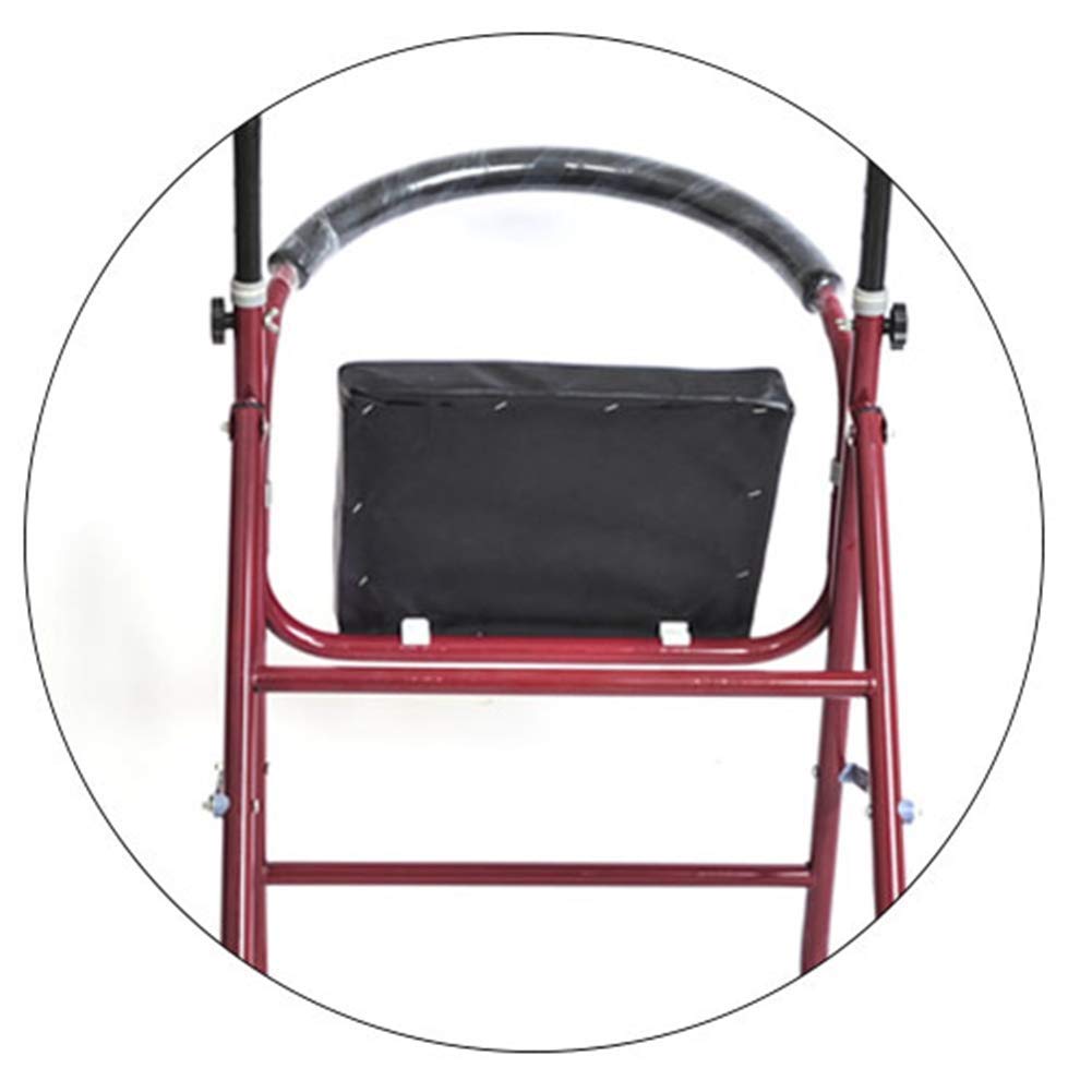 Foldable Four Wheeled Lightweight Walker with Armrest V95142