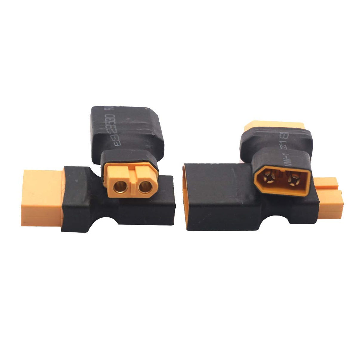 14AWG XT60 Parallel Battery Connector 2-Male to 1-Female Cable Y Splitter P44095