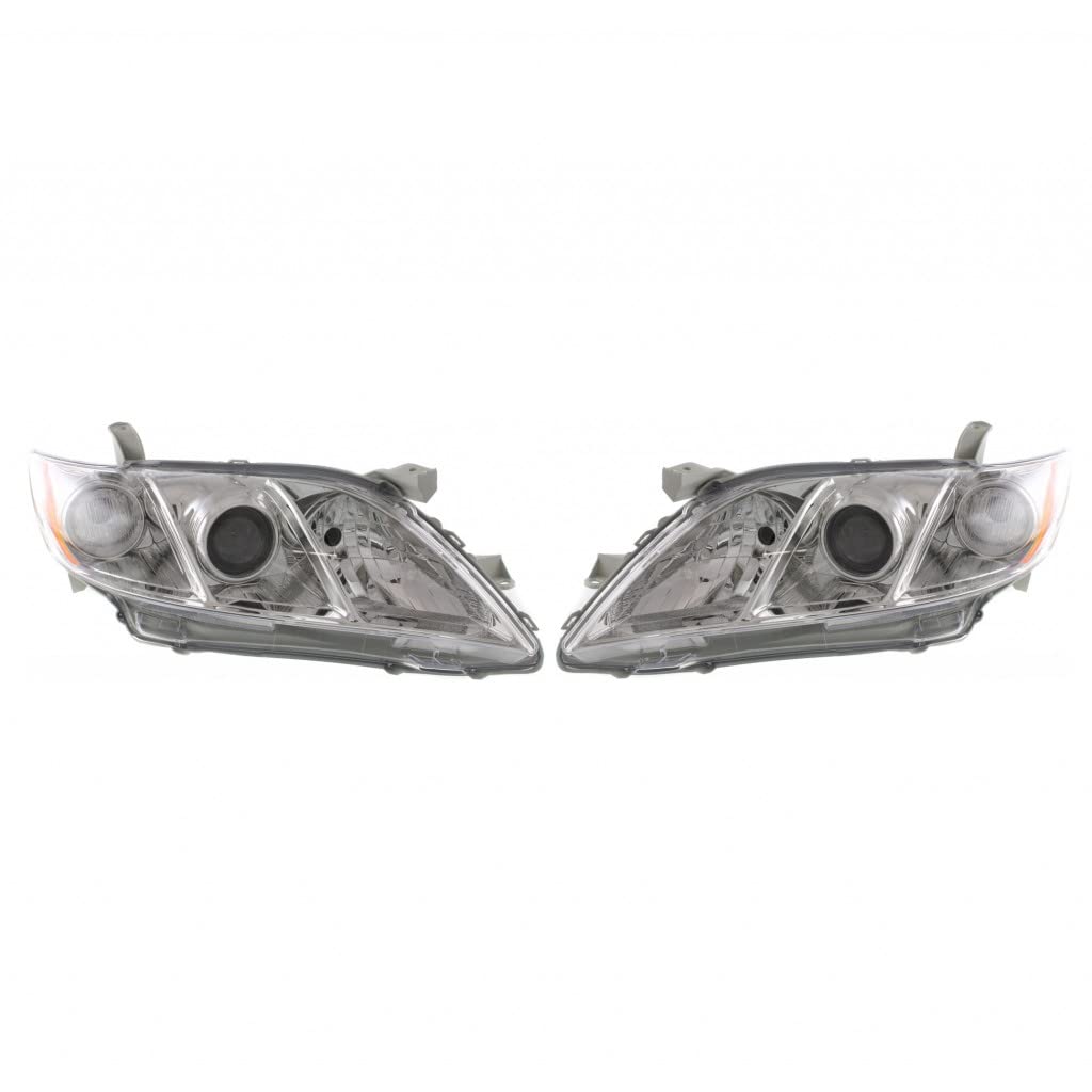 Toyota Camry 2007-2009 Headlight Driver and Passenger Side Pair Y320949