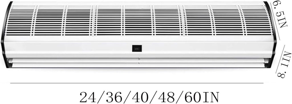 Wall-mounted Air Curtain Fan with Remote Control V81589