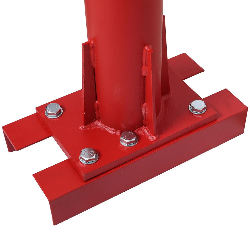 Pickup Truck Crane with Manual Winch, 1000 lb Capacity, Adjustable Boom, 360° Swivel Base, Heavy Duty Steel K697