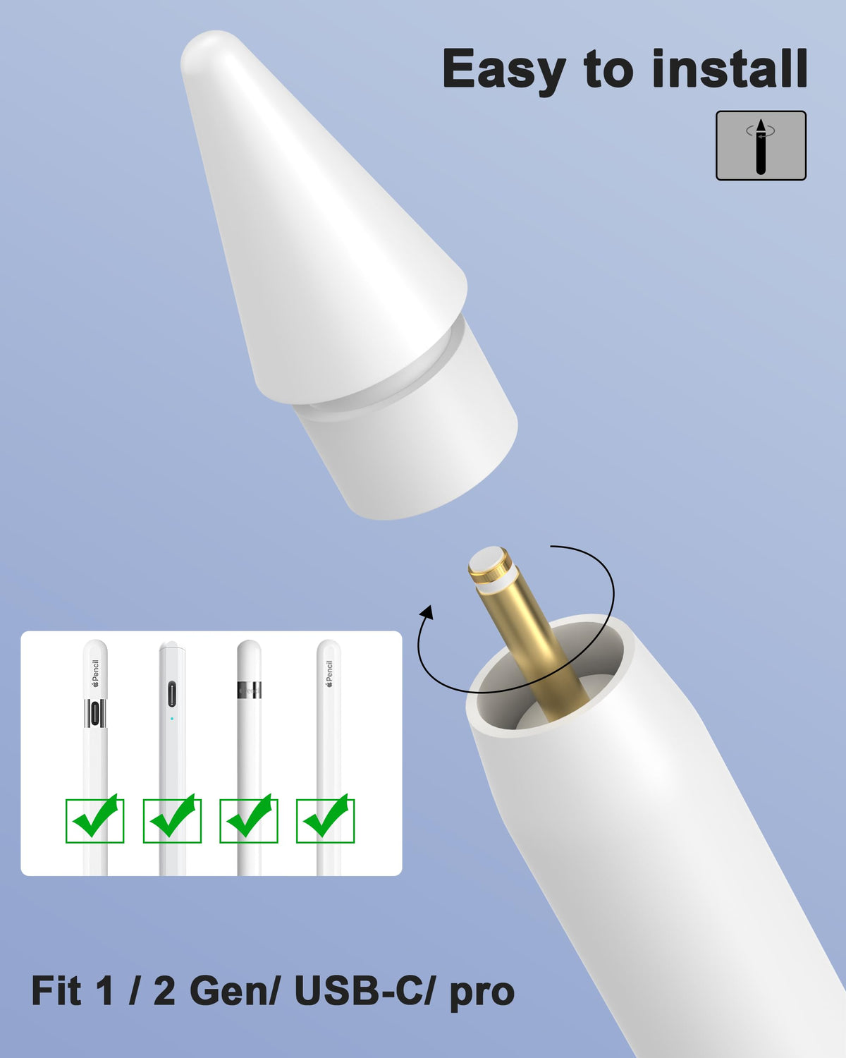 Replacement Tips for Pencil L2014