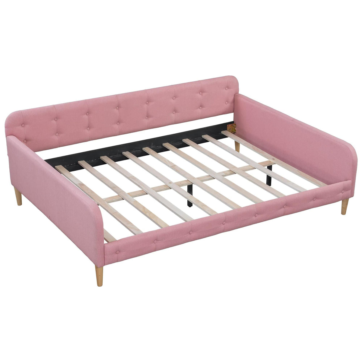 Pink Twin Size Upholstered Daybed B629807