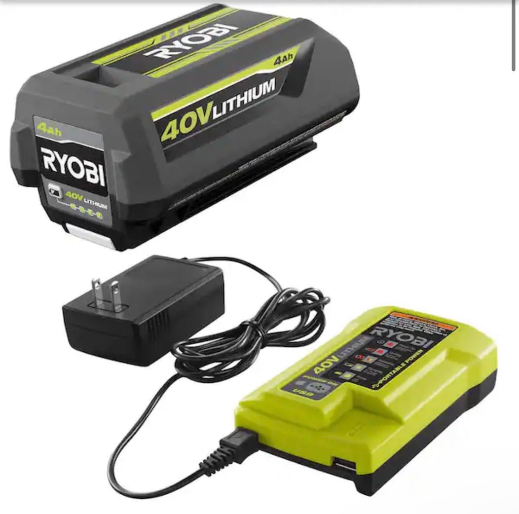 40V Lithium-ION 4.0 AH Battery and Charger Z930