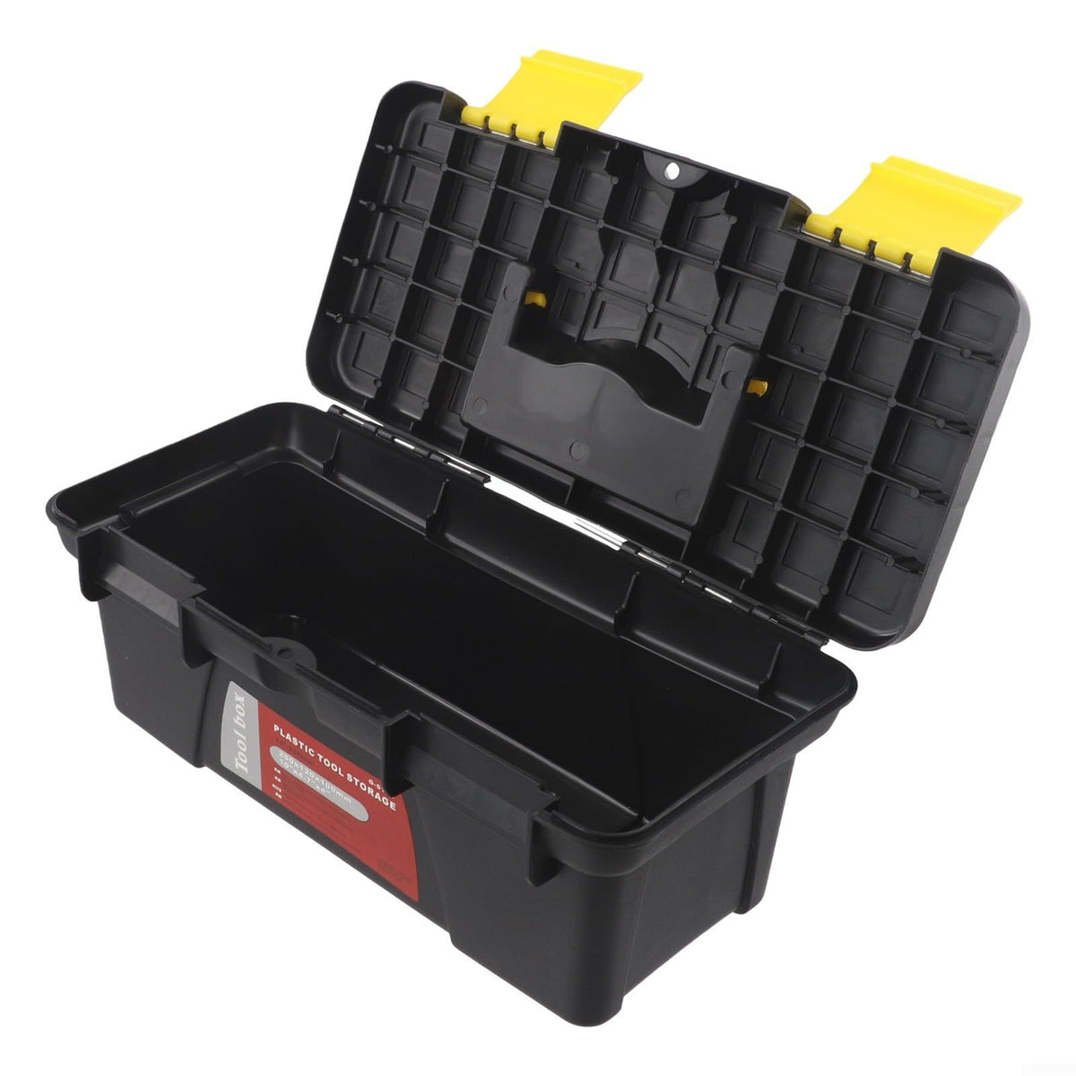 10 Inch Black Plastic Tool Storage Box W93034