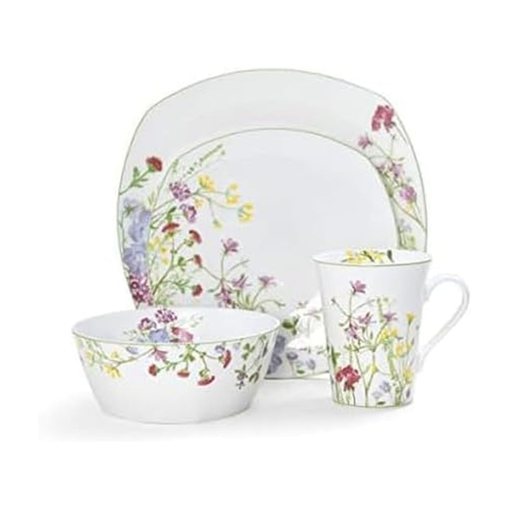 16-Piece Bone China Dinnerware Set Service for 4 M7470
