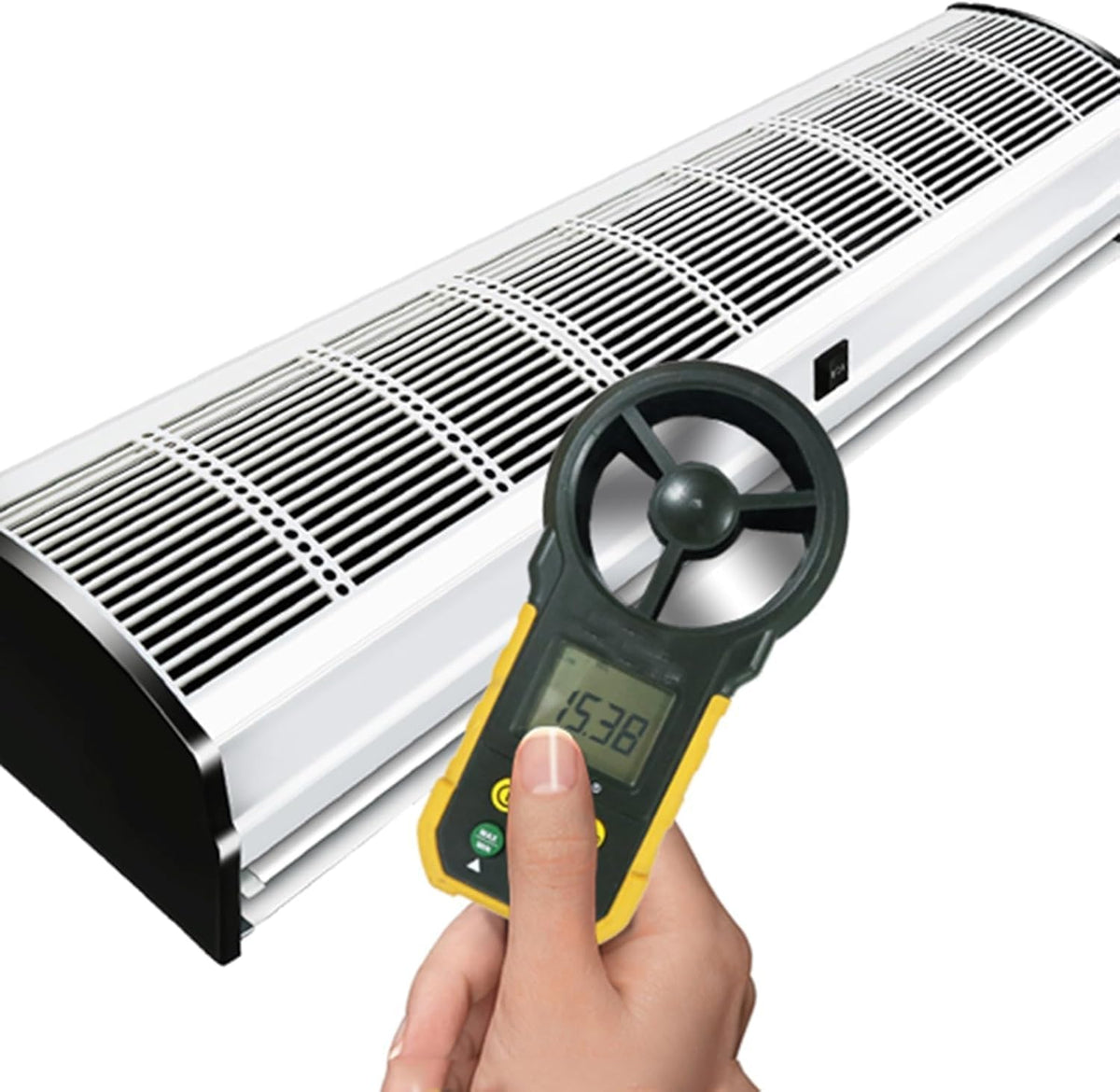 Wall-mounted Air Curtain Fan with Remote Control V81589