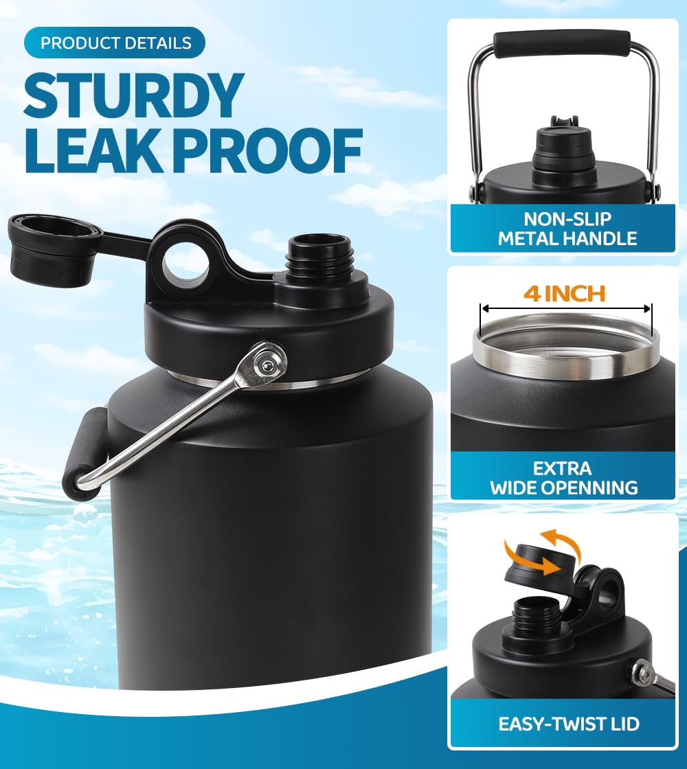 128 oz Stainless Steel Insulated Water Jug C5289