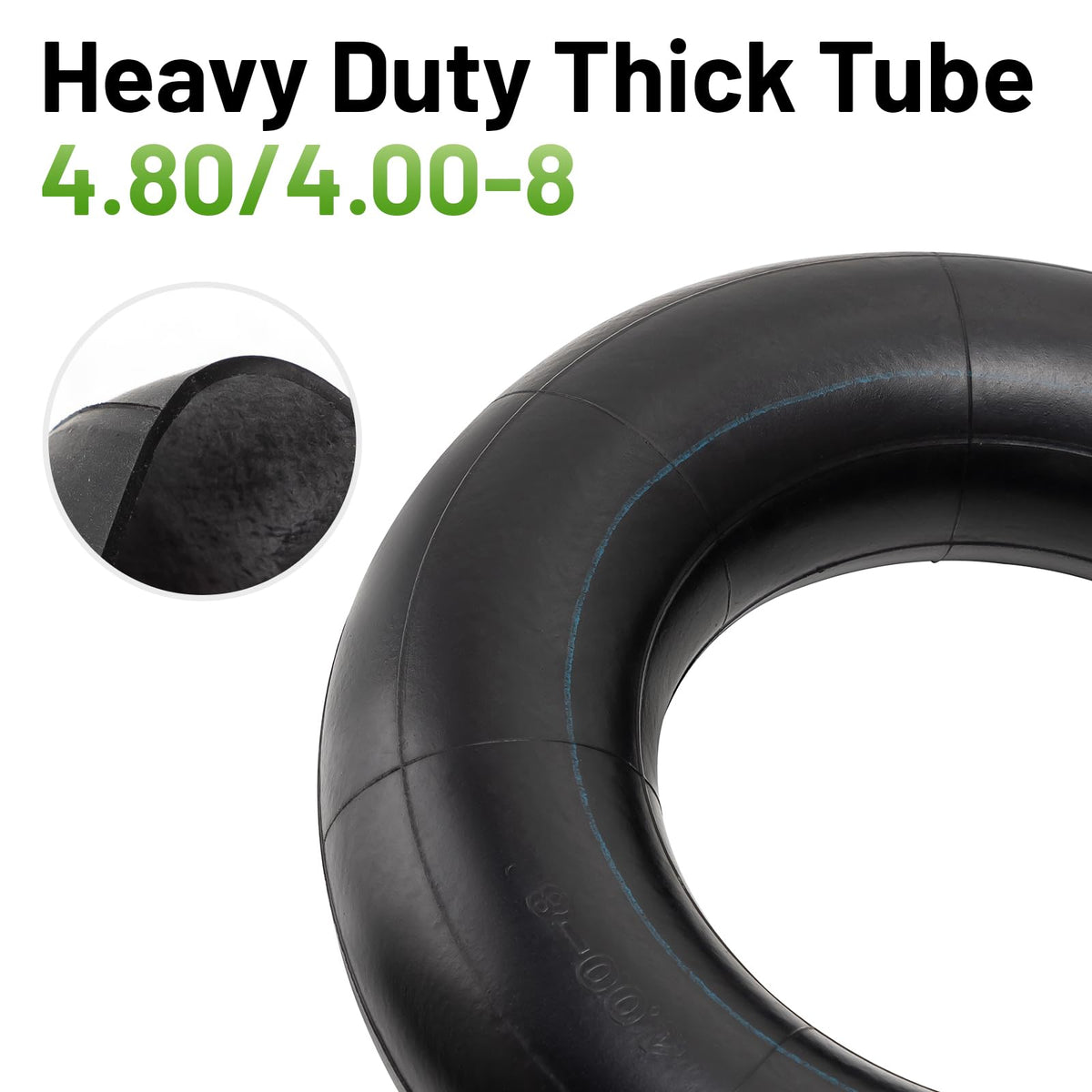 4.80-8 4.00-8 Replacement Tire Inner Tube with TR87 Angled Valve V5158