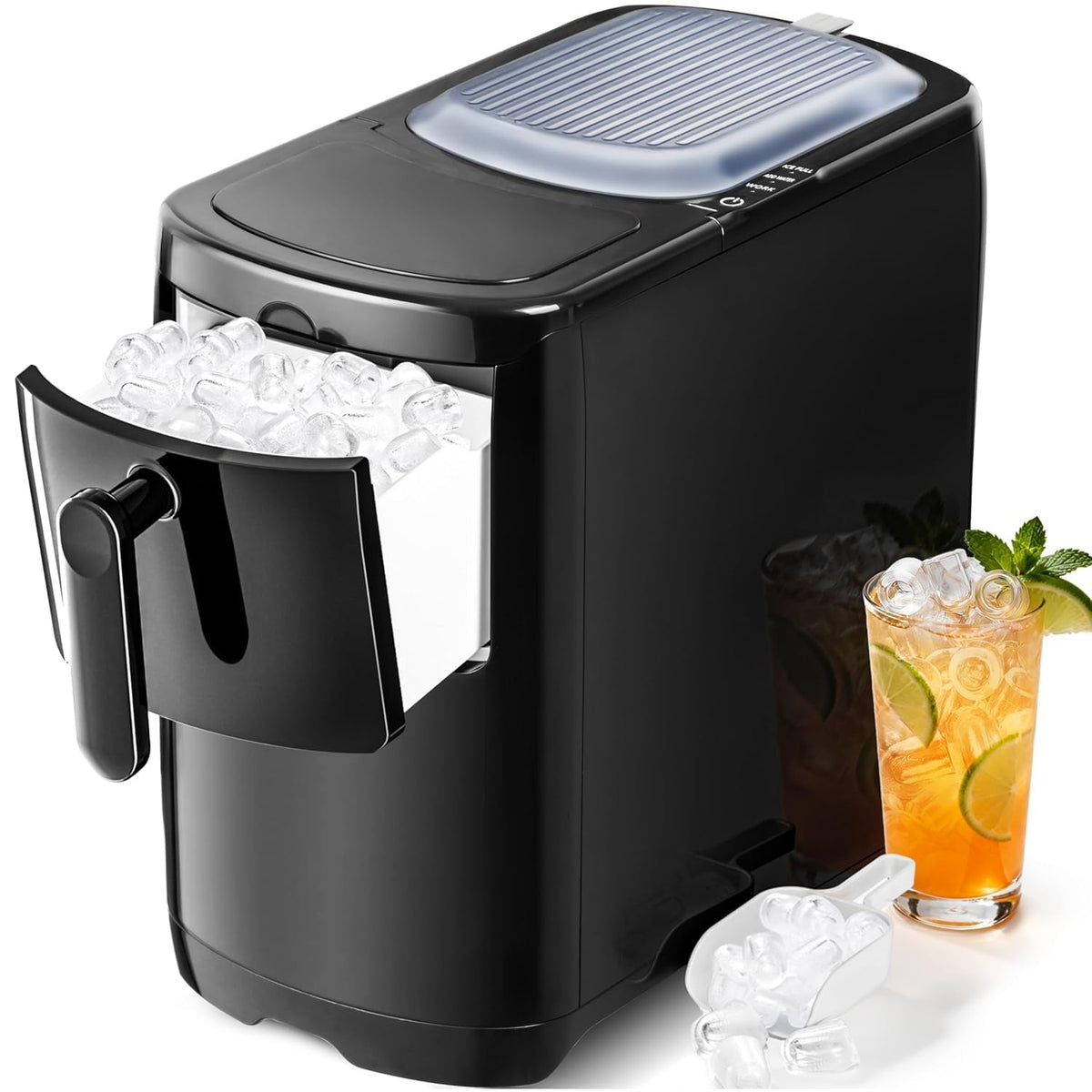 Black Countertop Ice Maker Machine V68666