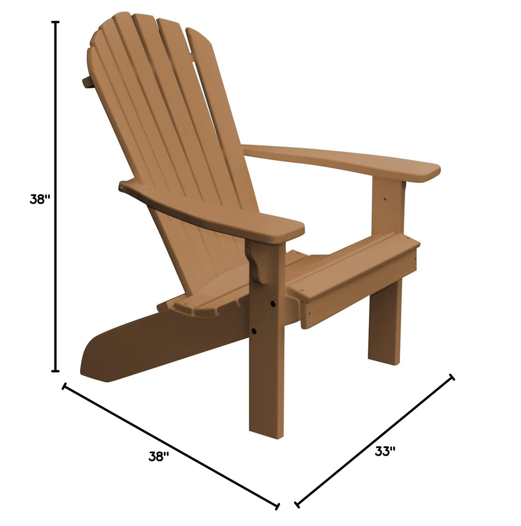 Cedar Poly Adirondack Chair O44364