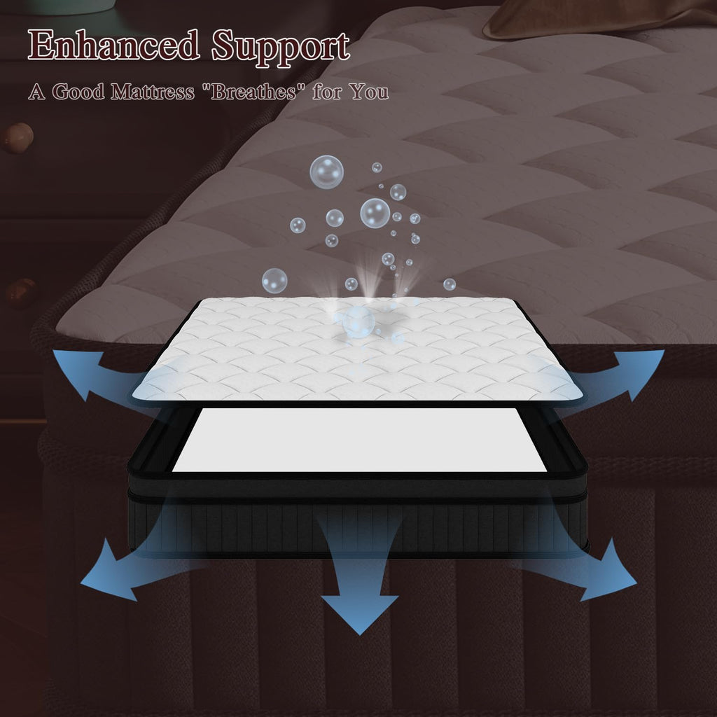 12 Inch Hybrid Full Mattress E469
