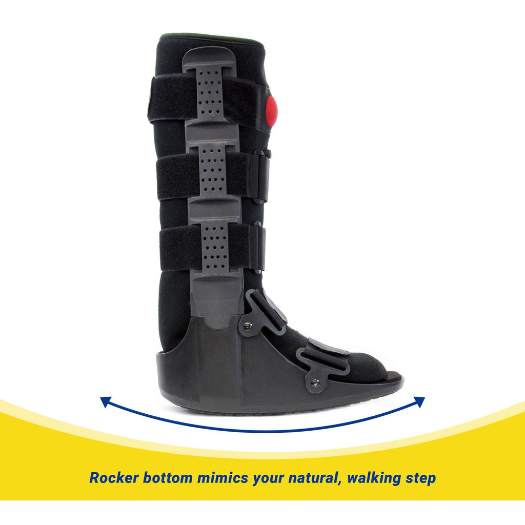Tall Air CAM Walker Boot + Ankle & Foot Ice Pack Cold Wrap W92999