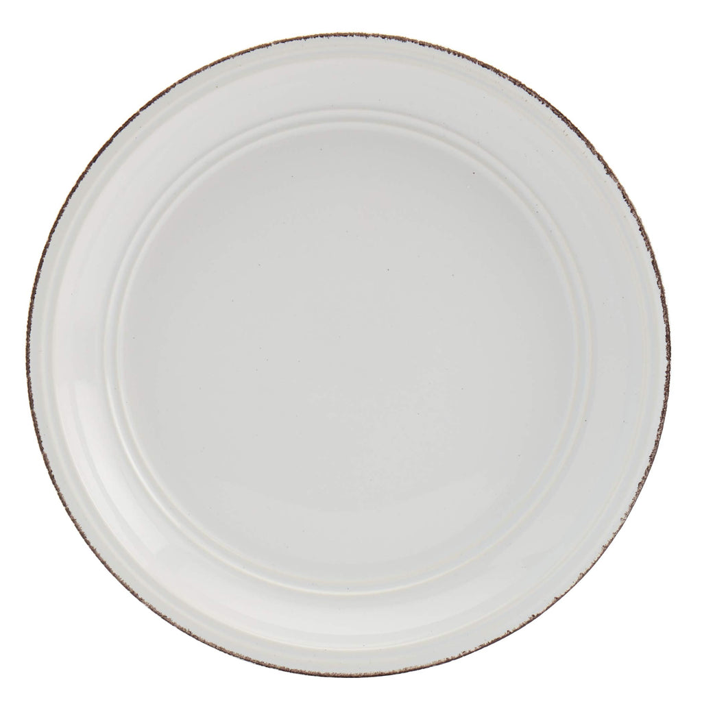 White 12 Piece Stoneware Dinnerware Set U20063