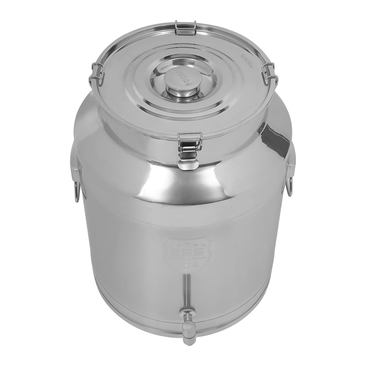 64L Stainless Steel Milk Can with Faucet H80685