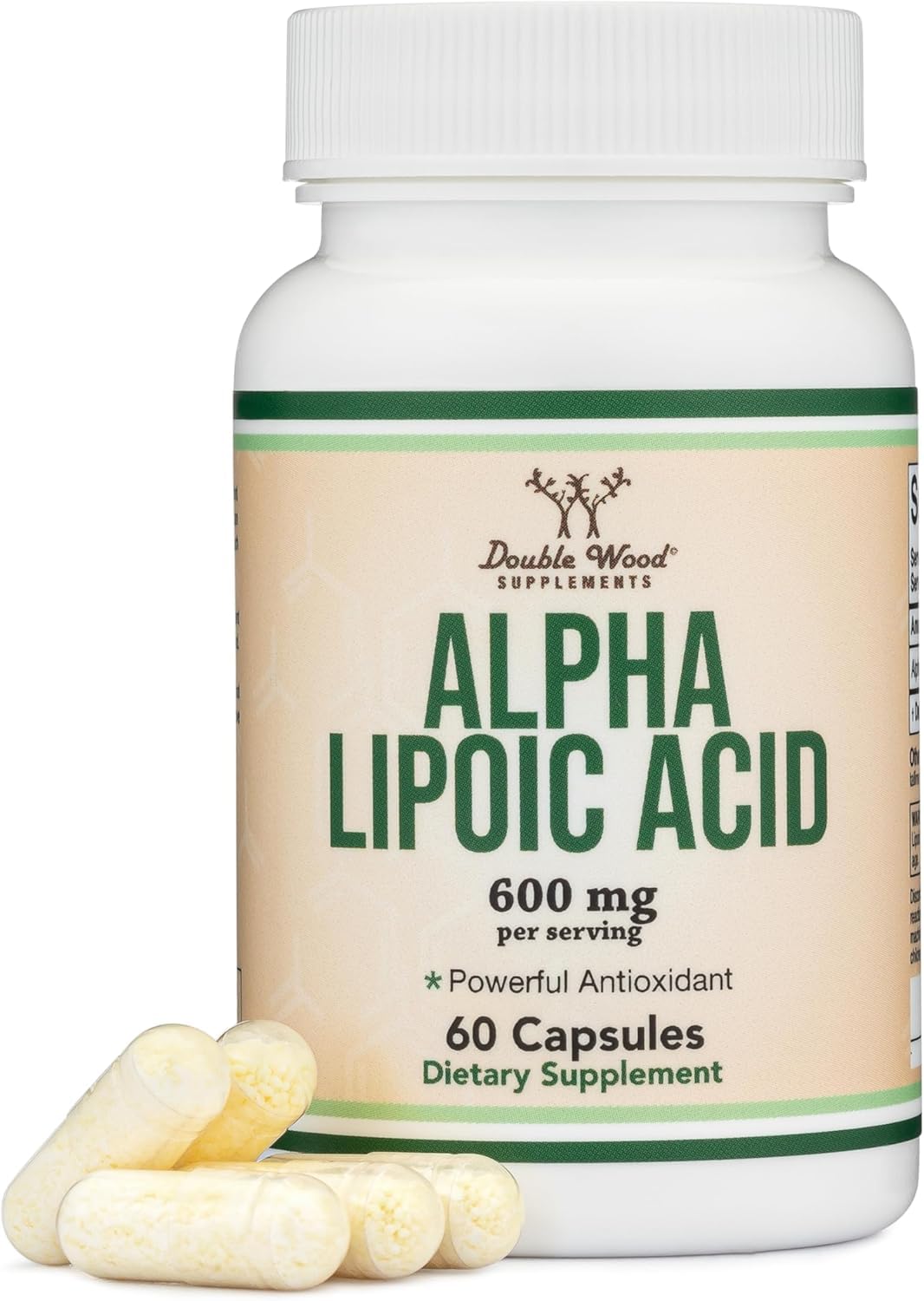 Alpha Lipoic Acid 600mg 60 Capsules R90203