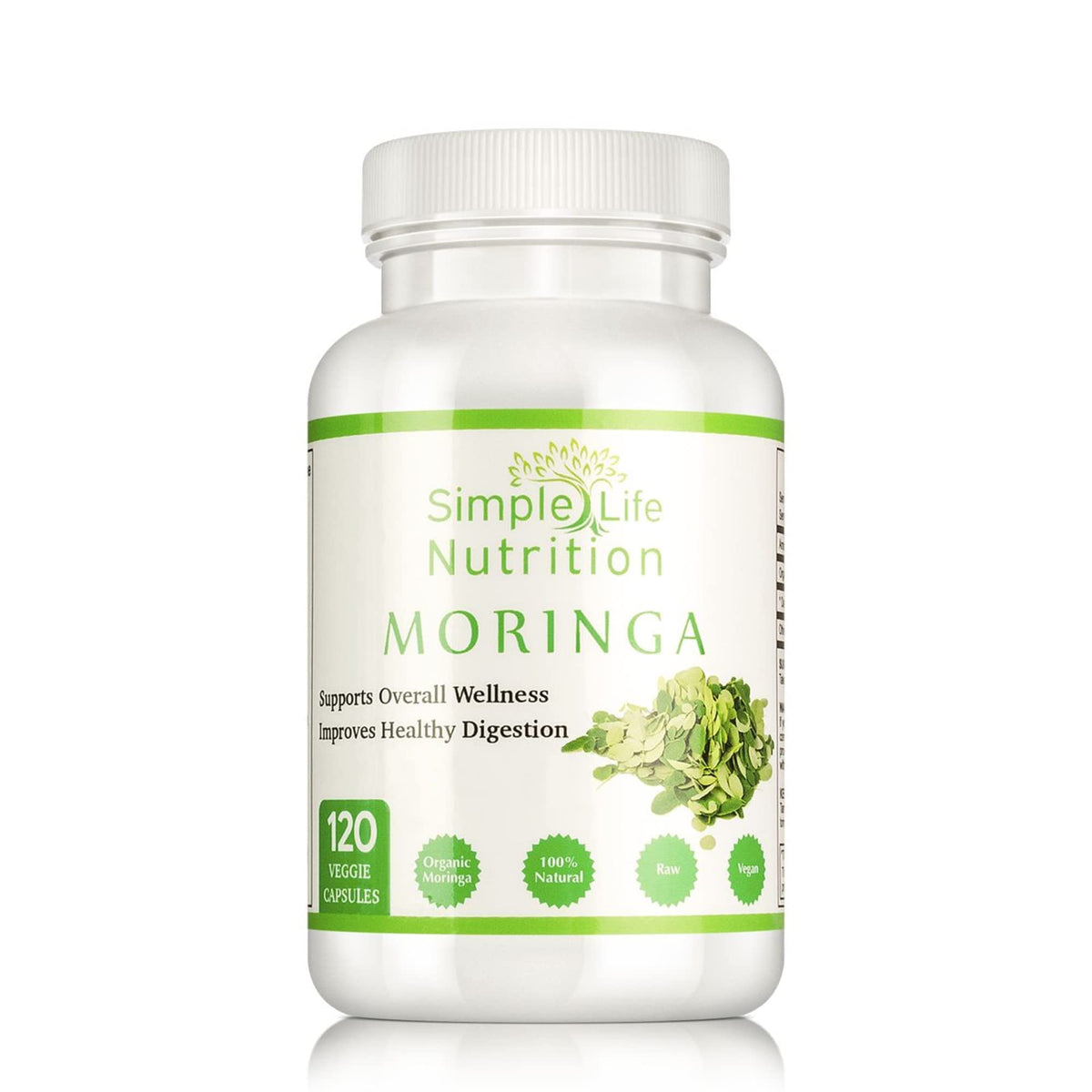 Organic Moringa Powder Capsules C8867