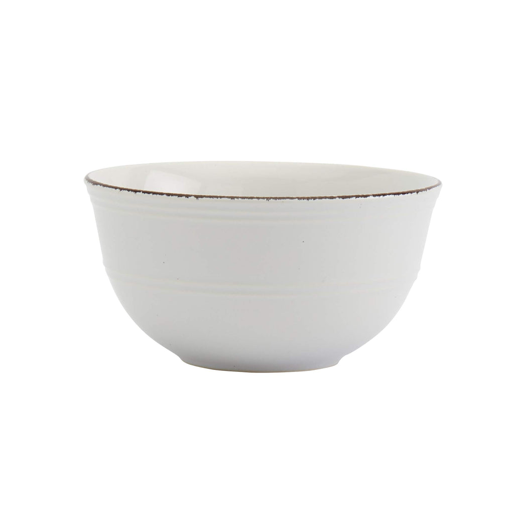 White 12 Piece Stoneware Dinnerware Set U20063