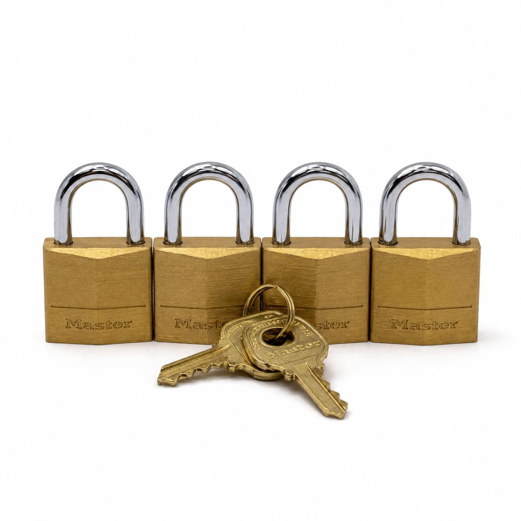 Solid Brass Padlock, 3/4 in. Wide K368