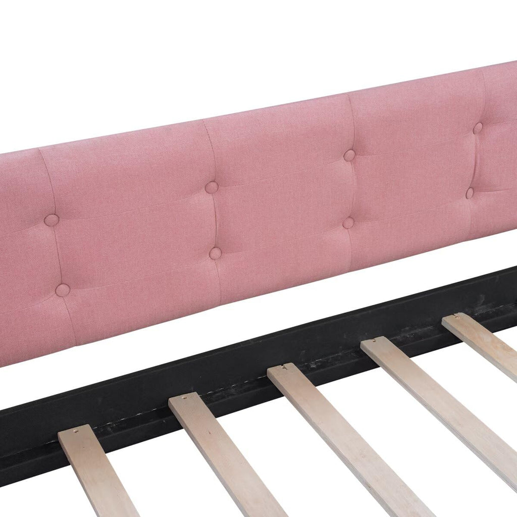 Pink Twin Size Upholstered Daybed B629807