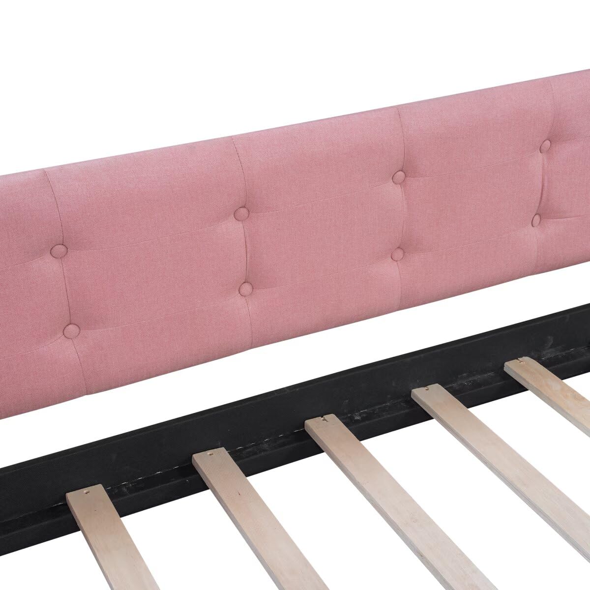 Pink Twin Size Upholstered Daybed B629807