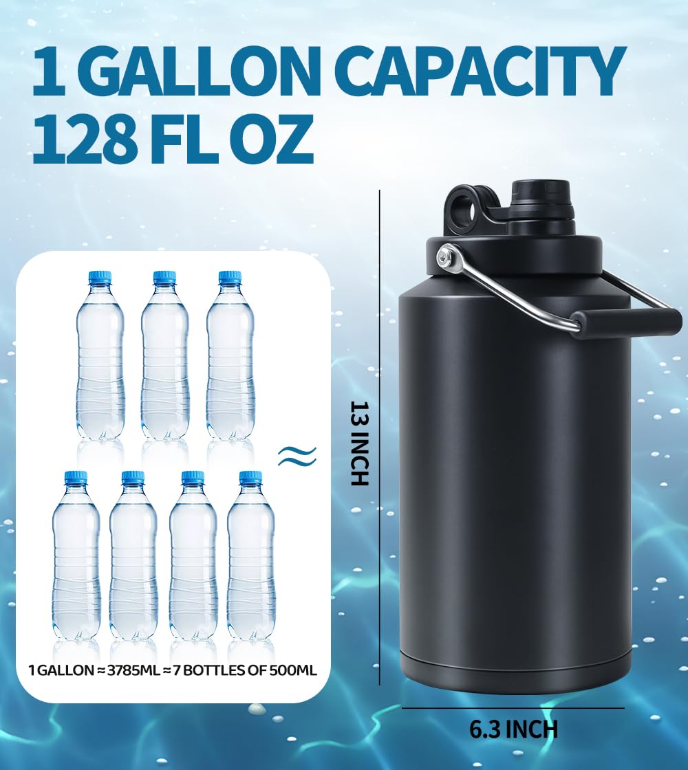 128 oz Stainless Steel Insulated Water Jug C5289