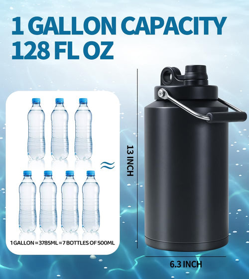128 oz Stainless Steel Insulated Water Jug C5289