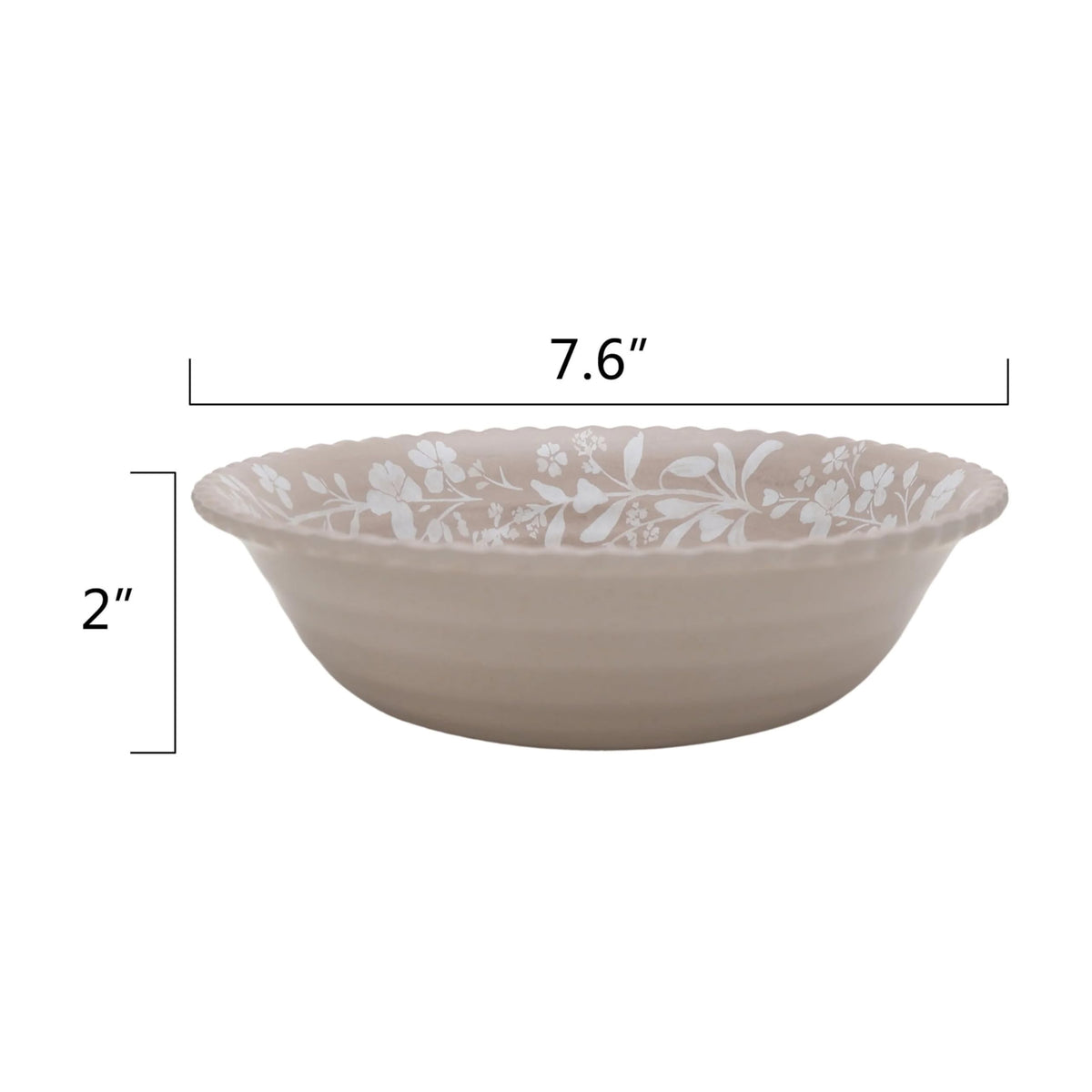 12-Piece Bamboo Melamine Dinnerware Set N972