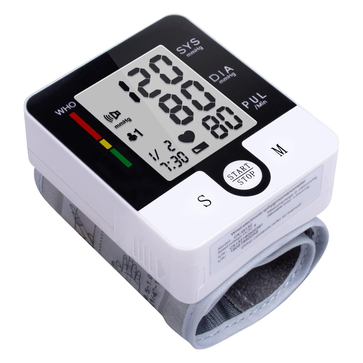 Automatic Talking Wrist Blood Pressure Monitor M4518