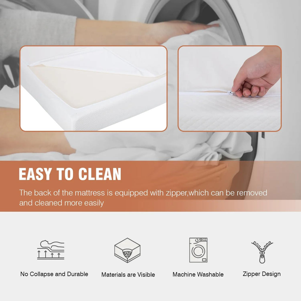 5 inch Memory Foam Twin Mattress with Washable Cover G78502