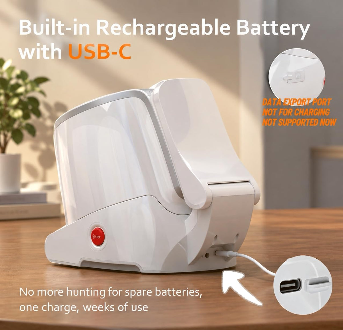 White Upper Arm Blood Pressure Monitor L825