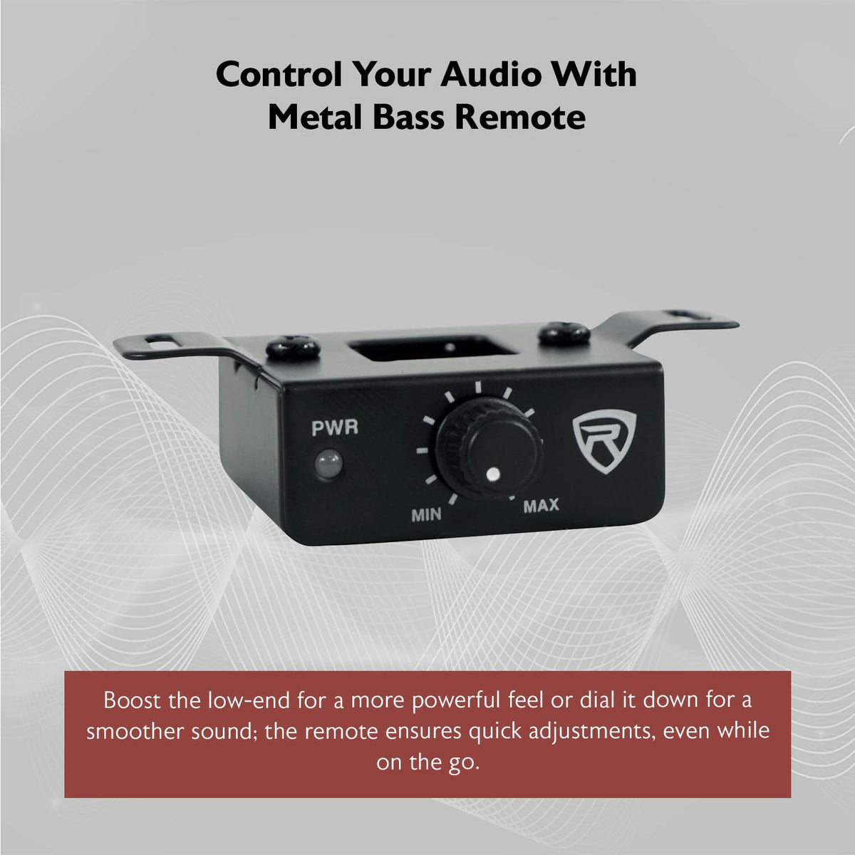 10" Slim Under-Seat Powered Car Subwoofer H517308