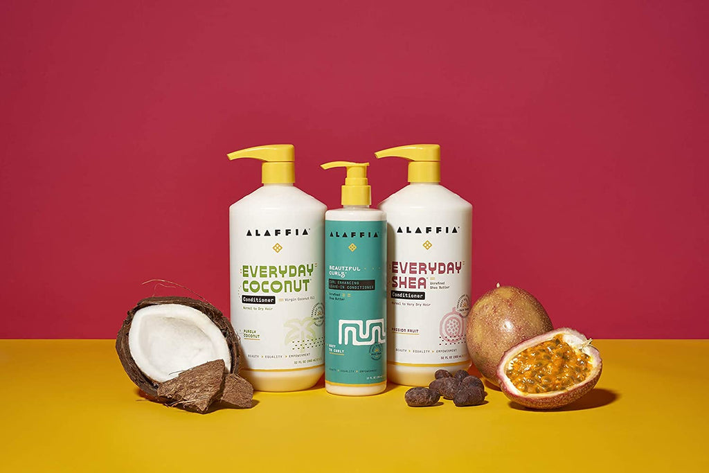 Vanilla Mint Sulfate-Free Shea Butter Shampoo and Conditioner Set 32 Oz H371711