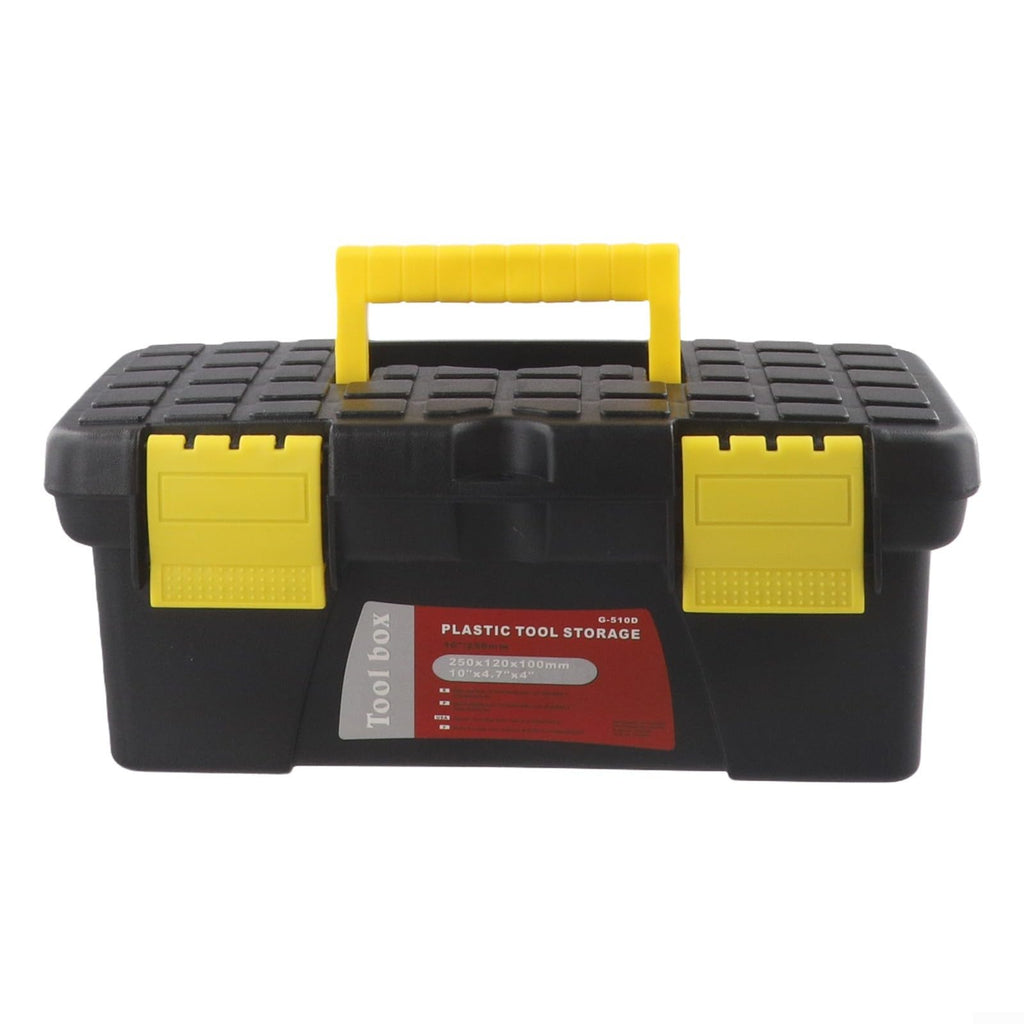 10 Inch Black Plastic Tool Storage Box W93034