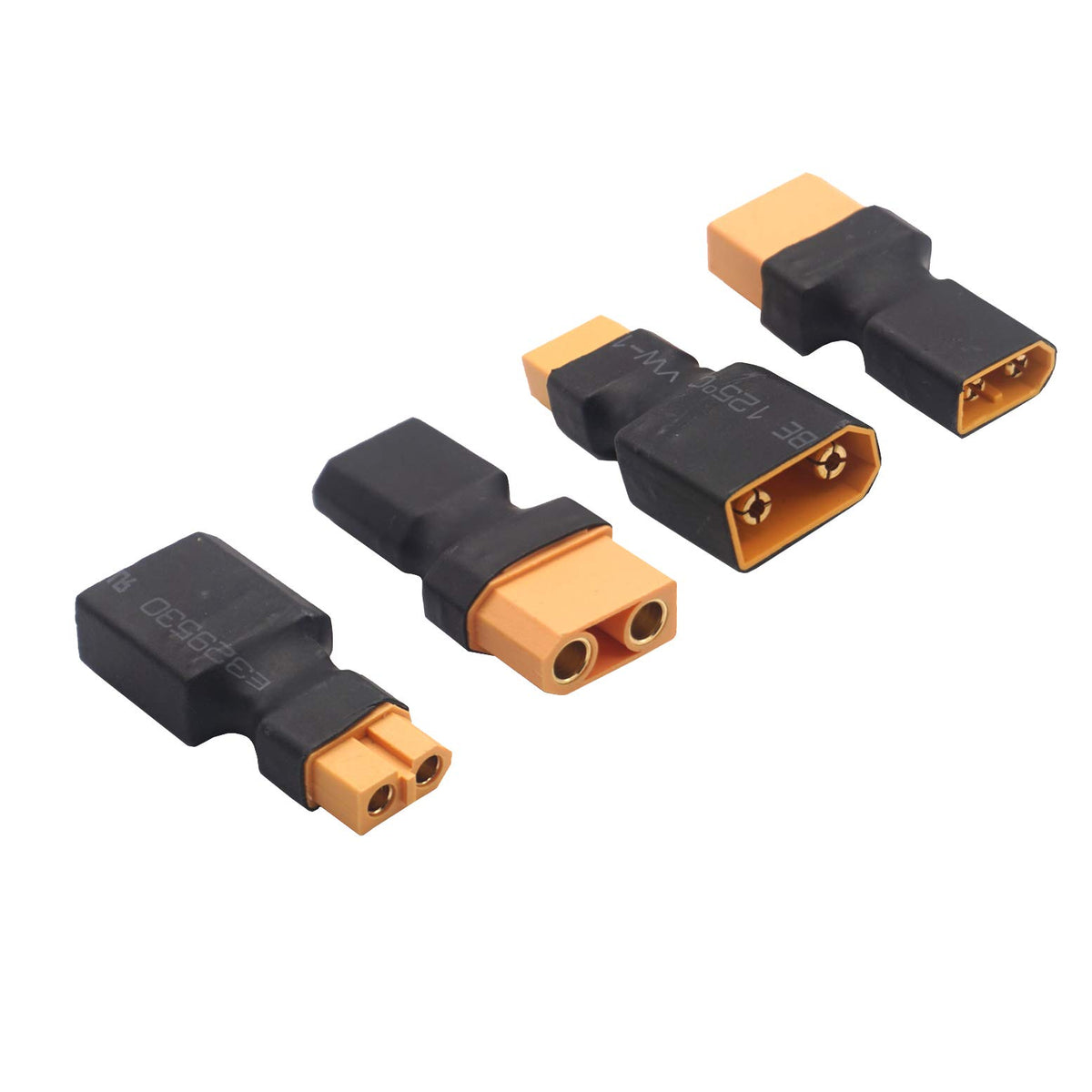 14AWG XT60 Parallel Battery Connector 2-Male to 1-Female Cable Y Splitter P44095