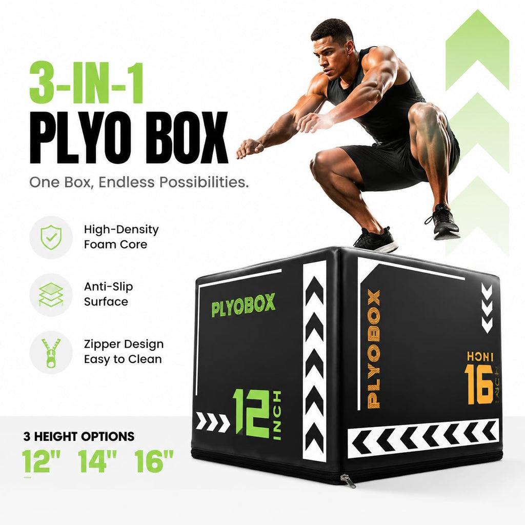 3-in-1 Foam Plyo Box L337