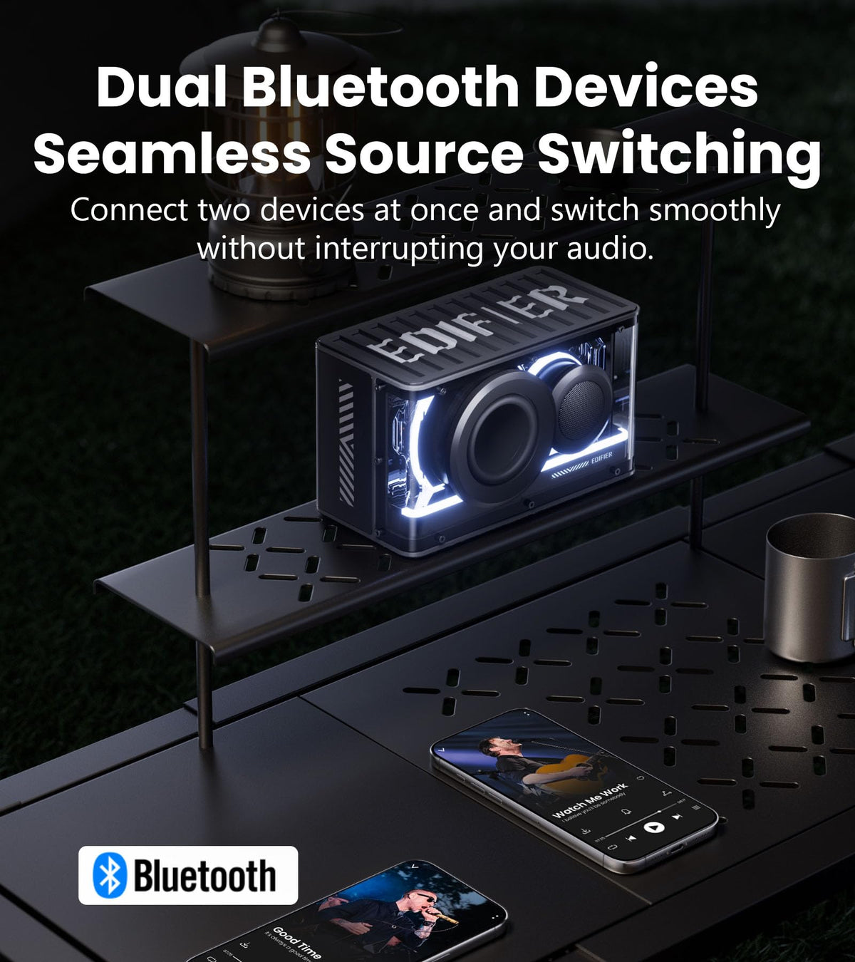 Black 25W Bluetooth Speaker I88559