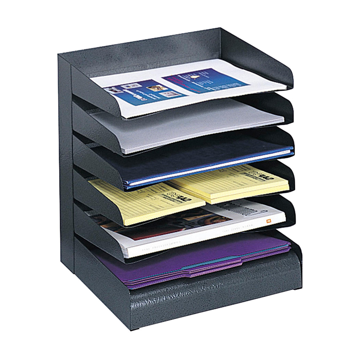 6 Shelf Steel Desk Organizer V602