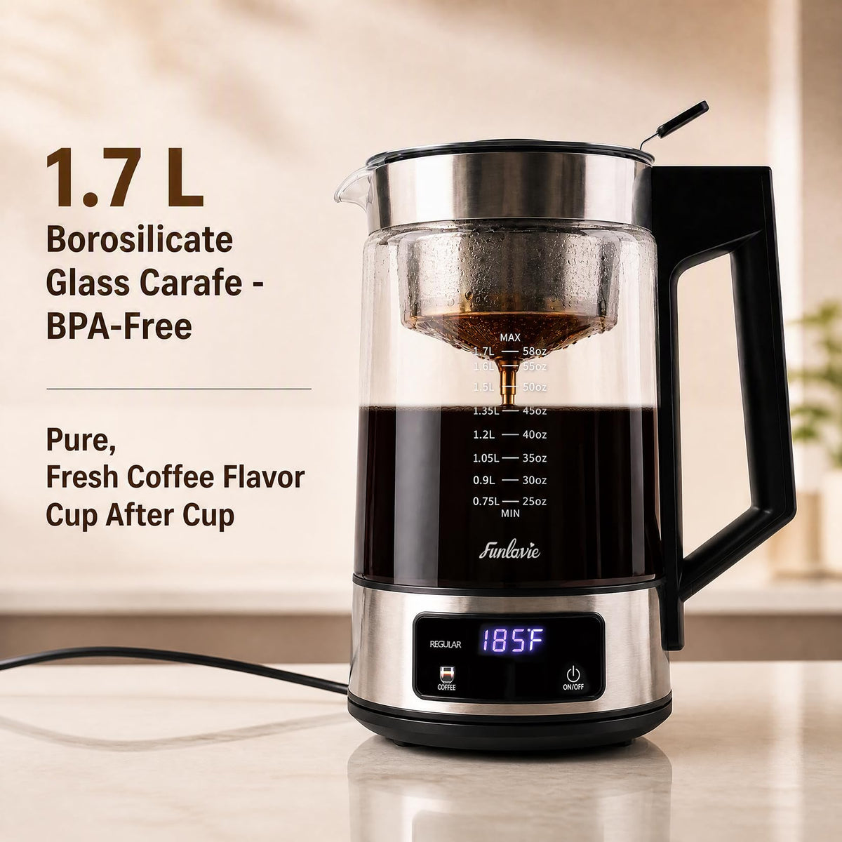 Electric Percolator Coffee Pot L156523