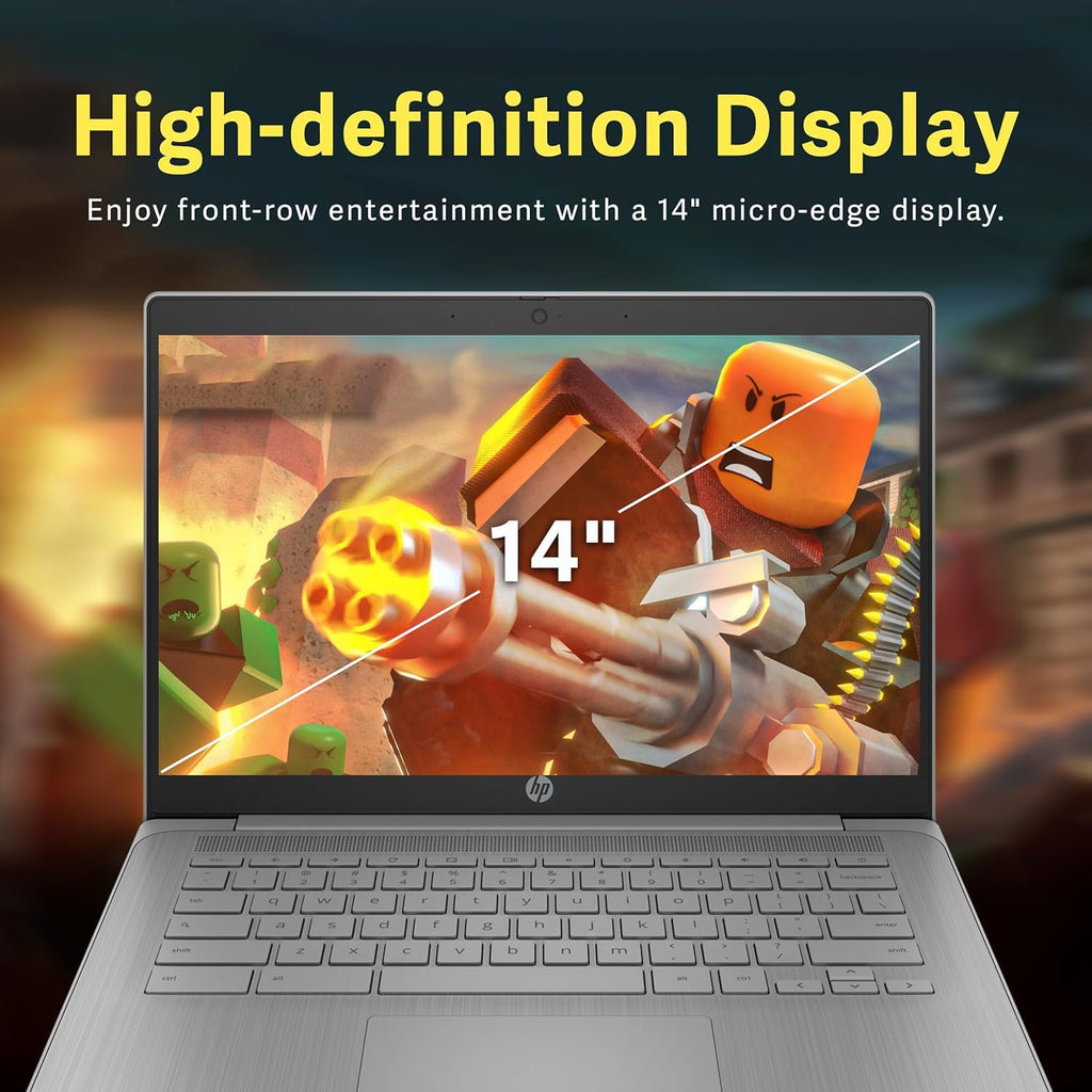 14" HD Chromebook, Quad-Core Celeron, 4GB RAM, 192GB Storage A291057