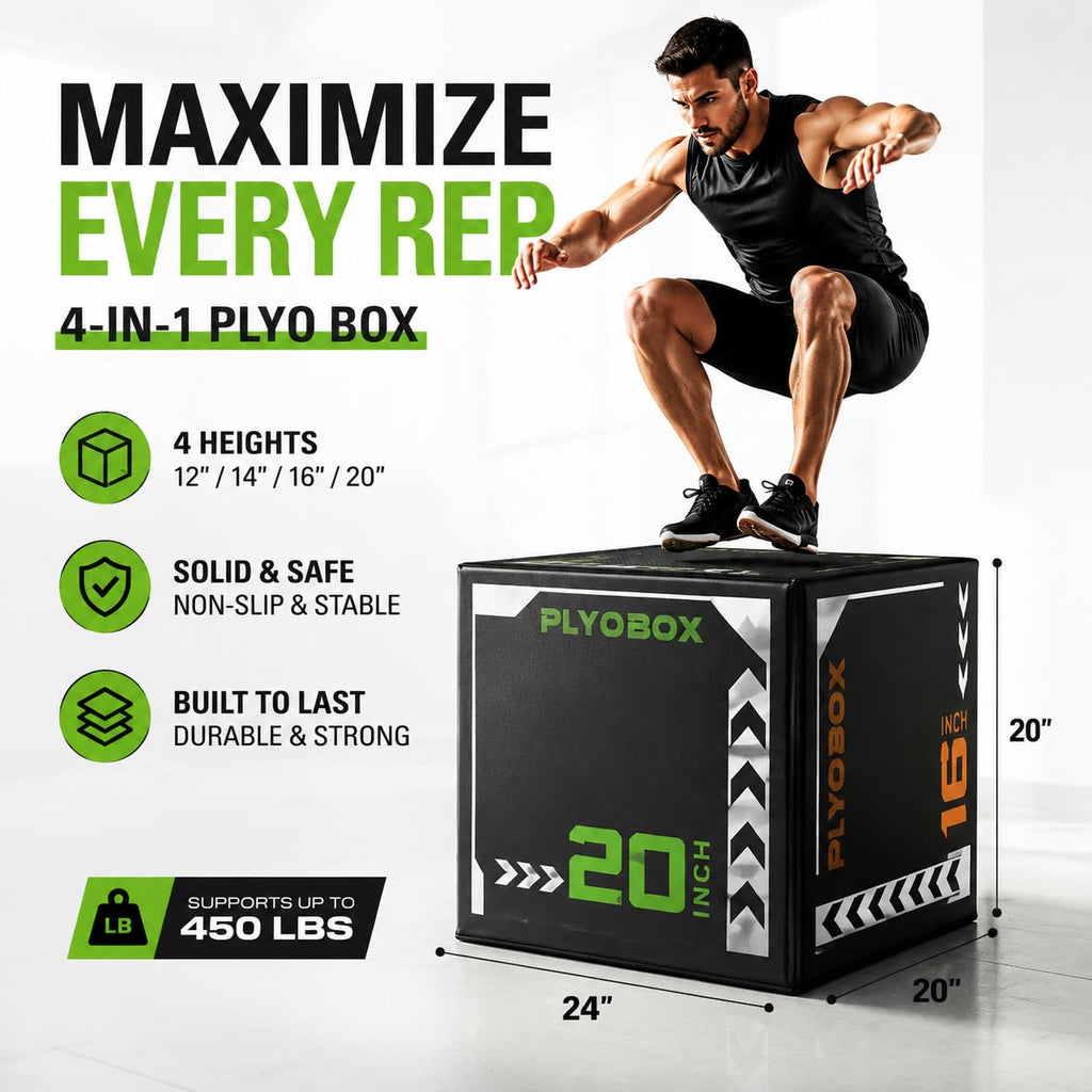 3-in-1 Foam Plyo Box L337