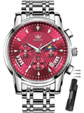 Waterproof Stainless Steel Chronograph Watch K89640