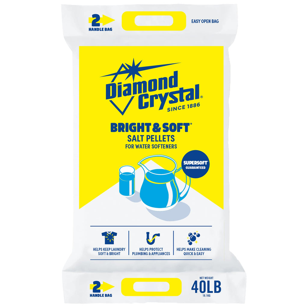 2 Pack Water Softener Salt Pellets, 40 Pounds W26479